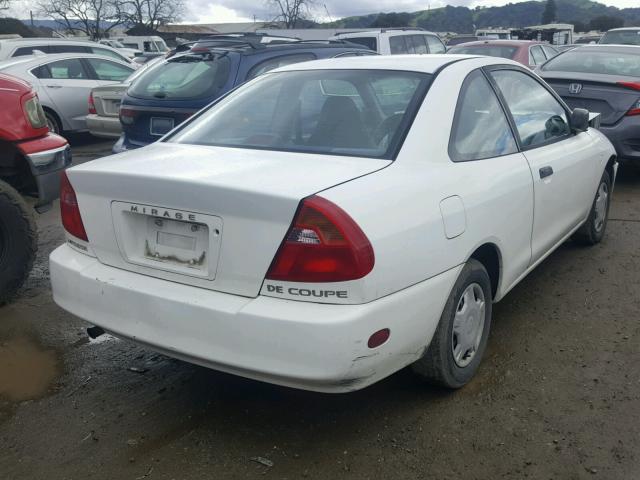 JA3AY11A9XU002910 - 1999 MITSUBISHI MIRAGE DE WHITE photo 4