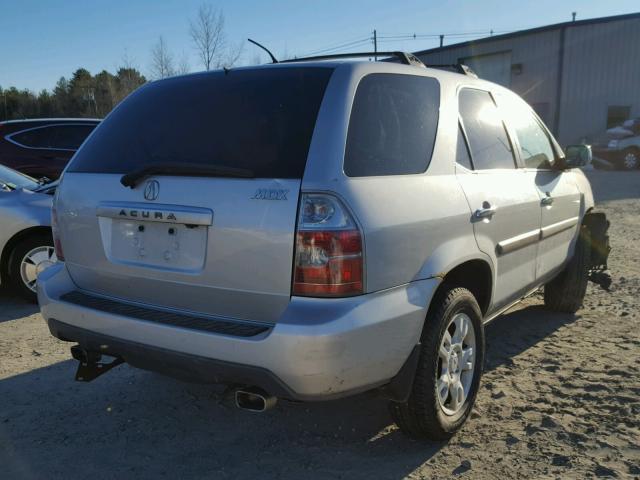 2HNYD18964H519887 - 2004 ACURA MDX TOURIN SILVER photo 4