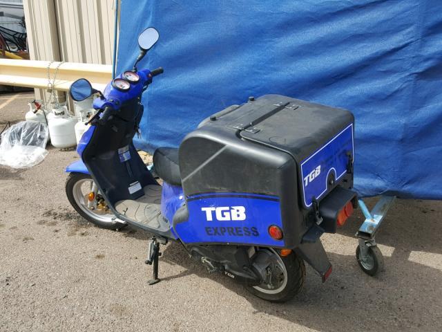 RFCTKAB19HY722713 - 2017 TGB SCOOTER BLUE photo 3