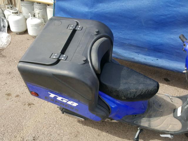 RFCTKAB19HY722713 - 2017 TGB SCOOTER BLUE photo 6