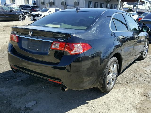 JH4CU2F66CC006749 - 2012 ACURA TSX TECH BLACK photo 4