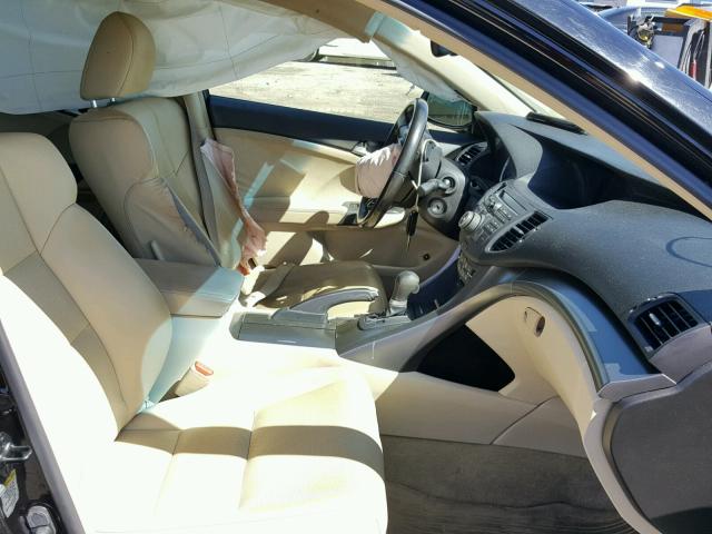 JH4CU2F66CC006749 - 2012 ACURA TSX TECH BLACK photo 5