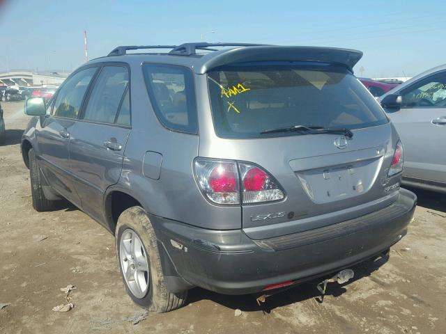 JTJHF10UX10188602 - 2001 LEXUS RX 300 GRAY photo 3