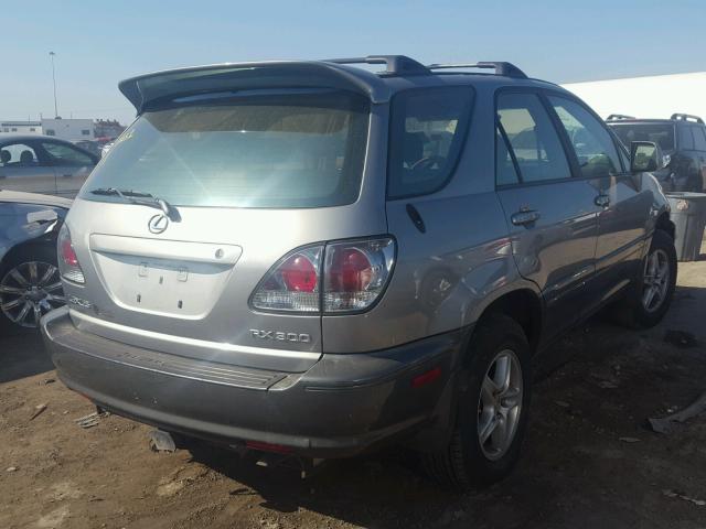 JTJHF10UX10188602 - 2001 LEXUS RX 300 GRAY photo 4