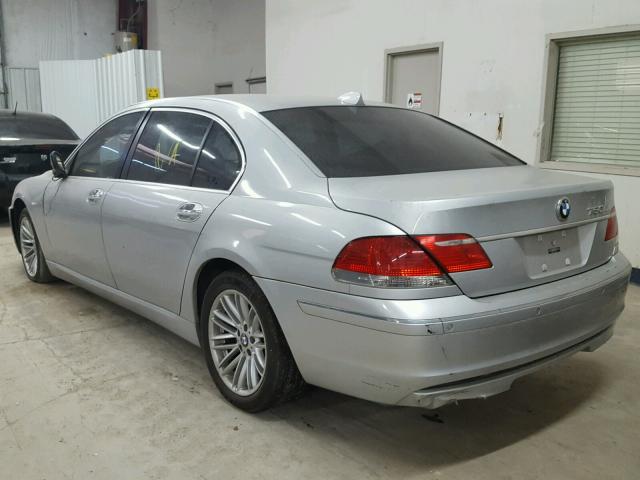 WBAHN83596DT34858 - 2006 BMW 750 LI SILVER photo 3