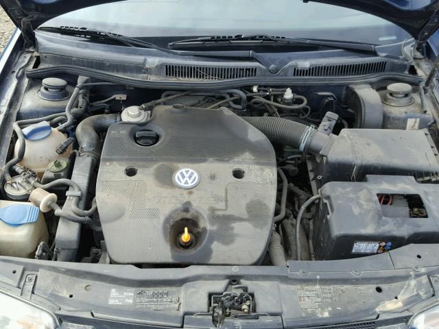 3VWSP69M63M164865 - 2003 VOLKSWAGEN JETTA GLS BLUE photo 7