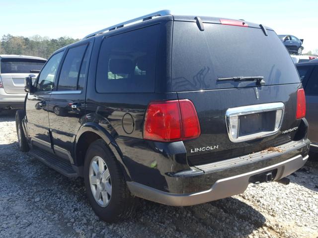 5LMFU27R24LJ42670 - 2004 LINCOLN NAVIGATOR BLACK photo 3