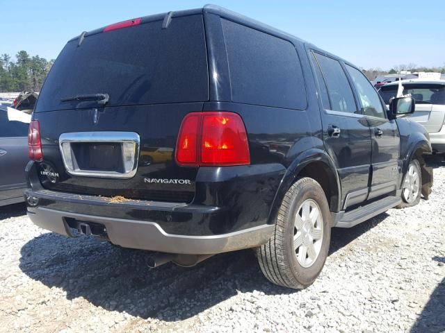 5LMFU27R24LJ42670 - 2004 LINCOLN NAVIGATOR BLACK photo 4