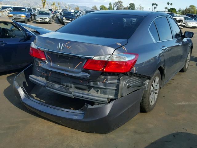 1HGCR2F33FA207826 - 2015 HONDA ACCORD LX GRAY photo 4