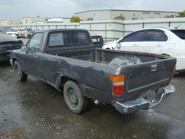 JT4VN82D7K5000380 - 1989 TOYOTA PICKUP 1/2 GRAY photo 3