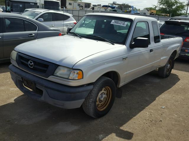 4F4YR46U66PM02199 - 2006 MAZDA B3000 CAB GRAY photo 2