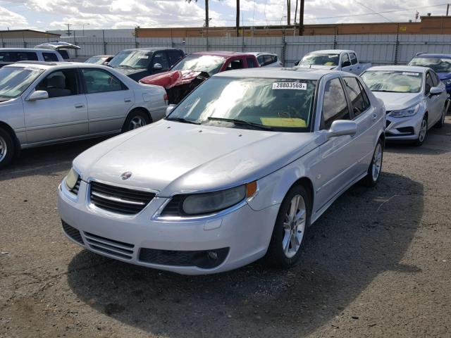 YS3ED49G083501426 - 2008 SAAB 9-5 2.3T SILVER photo 2