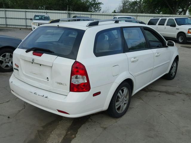 KL5JJ86Z96K325688 - 2006 SUZUKI FORENZA PR WHITE photo 4