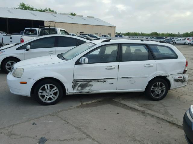 KL5JJ86Z96K325688 - 2006 SUZUKI FORENZA PR WHITE photo 9