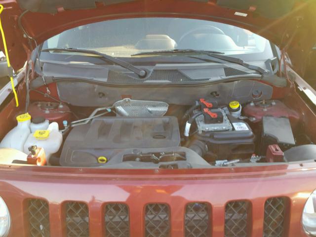 1C4NJPBB8FD110273 - 2015 JEEP PATRIOT SP RED photo 7