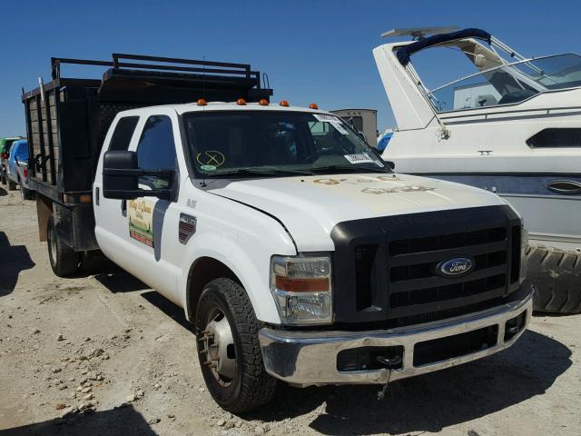 1FDWW36R18EB12509 - 2008 FORD F350 SUPER WHITE photo 1