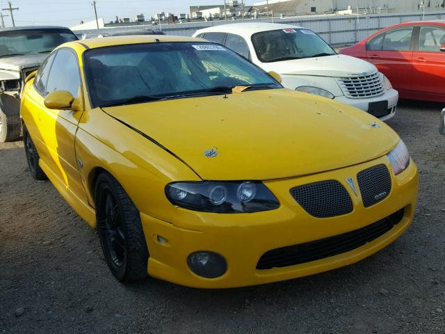 6G2VX12G34L214882 - 2004 PONTIAC GTO YELLOW photo 1