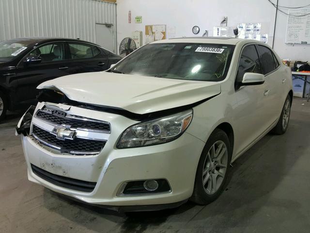 1G11F5RR2DF123747 - 2013 CHEVROLET MALIBU 2LT CREAM photo 2