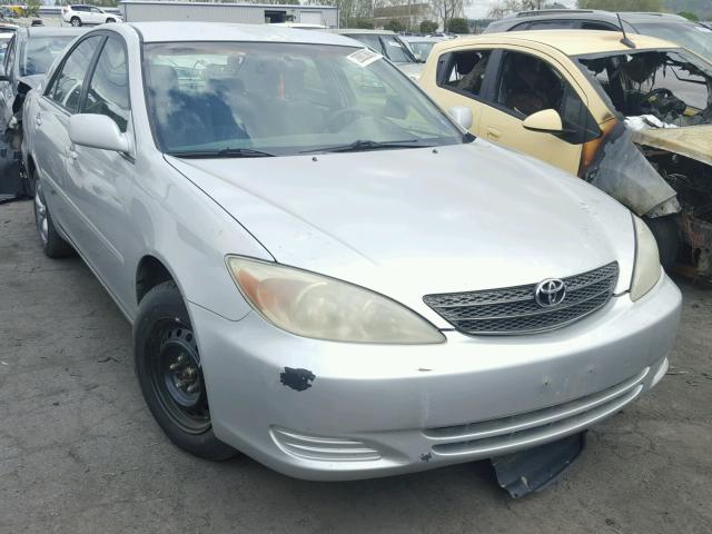 4T1BE32K43U170347 - 2003 TOYOTA CAMRY LE SILVER photo 1