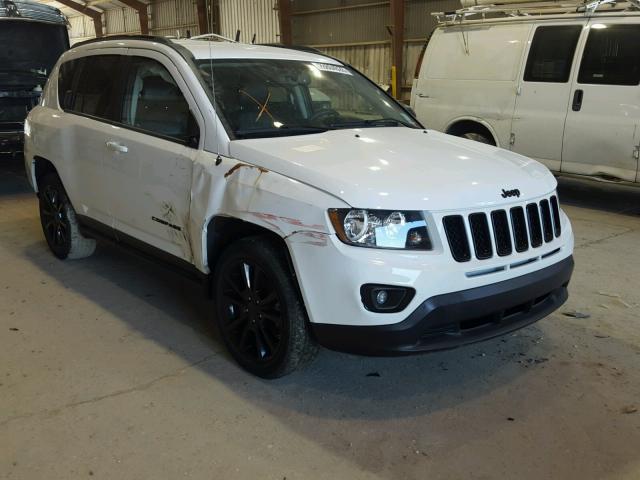 1C4NJCBA4ED886849 - 2014 JEEP COMPASS SP WHITE photo 1