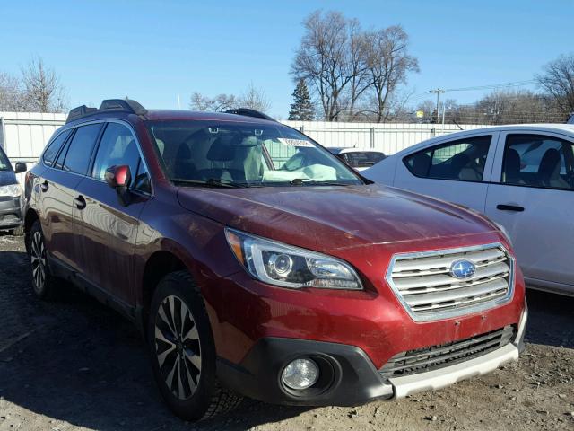 4S4BSANC8F3229704 - 2015 SUBARU OUTBACK 2. BURGUNDY photo 1