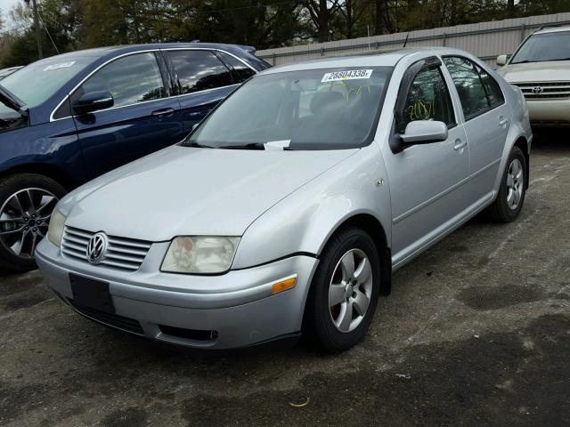 3VWSP69MX3M052375 - 2003 VOLKSWAGEN JETTA GLS SILVER photo 2