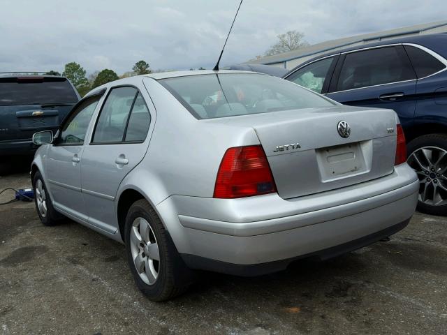 3VWSP69MX3M052375 - 2003 VOLKSWAGEN JETTA GLS SILVER photo 3