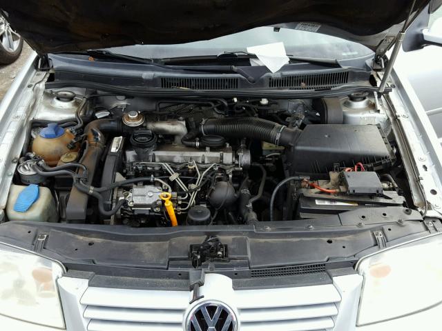 3VWSP69MX3M052375 - 2003 VOLKSWAGEN JETTA GLS SILVER photo 7