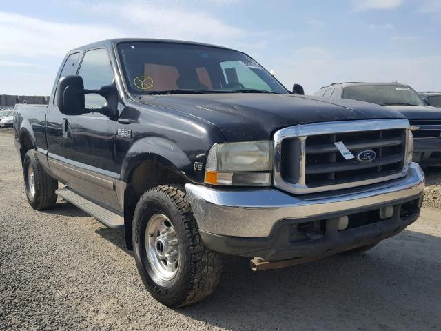 1FTNX21L22EA46182 - 2002 FORD F250 SUPER BLACK photo 1