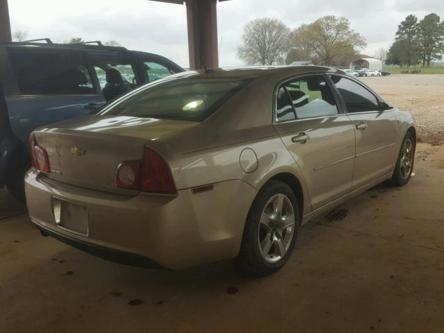 1G1ZH57B58F184776 - 2008 CHEVROLET MALIBU 1LT GOLD photo 4