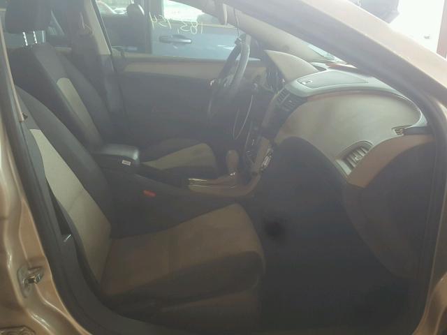 1G1ZH57B58F184776 - 2008 CHEVROLET MALIBU 1LT 金色 照片 5