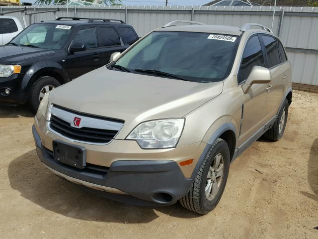 3GSCL33P28S514262 - 2008 SATURN VUE XE TAN photo 2