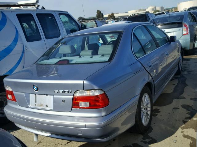 WBADT63413CK40586 - 2003 BMW 530 I AUTO SILVER photo 4