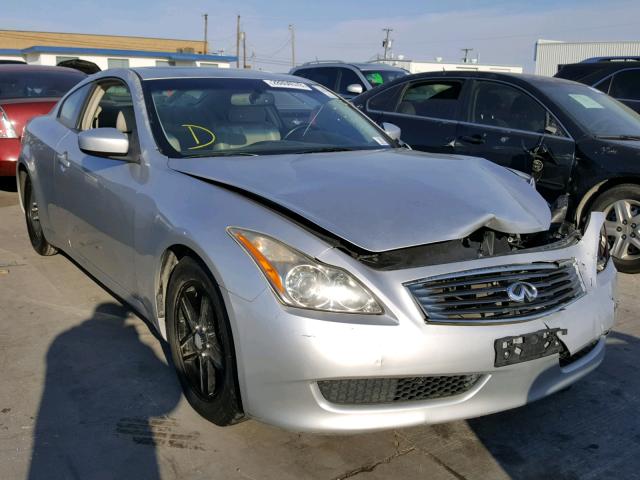 JNKCV64EX8M117885 - 2008 INFINITI G37 BASE SILVER photo 1