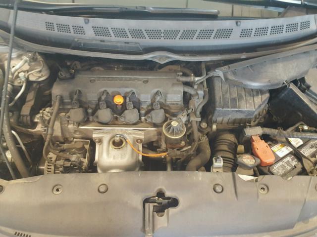 2HGFA16519H529791 - 2009 HONDA CIVIC LX SILVER photo 7