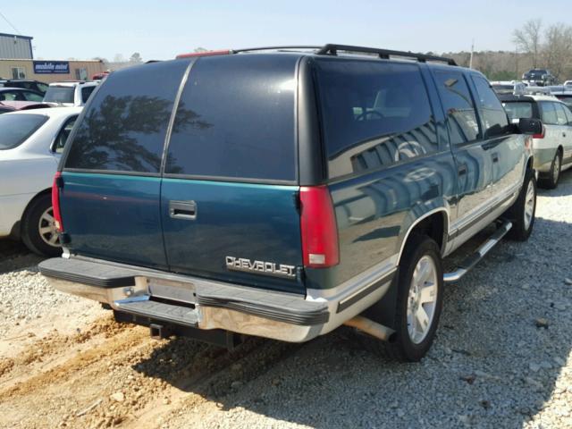 1GNFK16RXVJ411043 - 1997 CHEVROLET SUBURBAN K GREEN photo 4