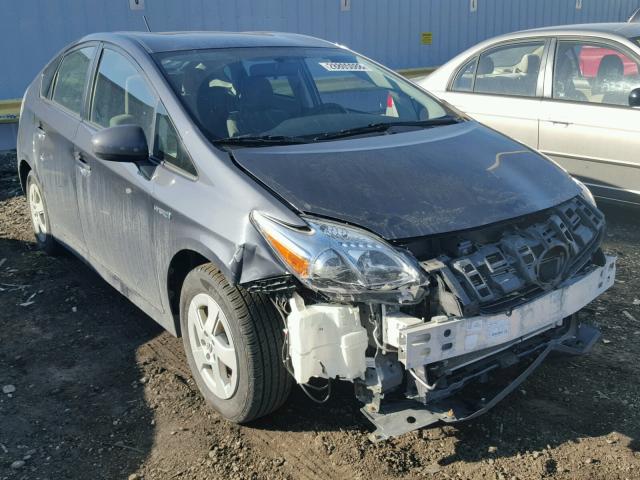 JTDKN3DU9A1295586 - 2010 TOYOTA PRIUS GRAY photo 1