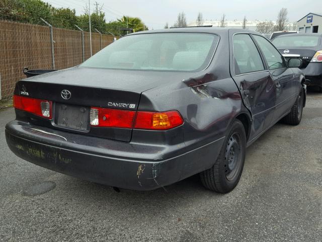 4T1BG22KX1U825564 - 2001 TOYOTA CAMRY CE CHARCOAL photo 4