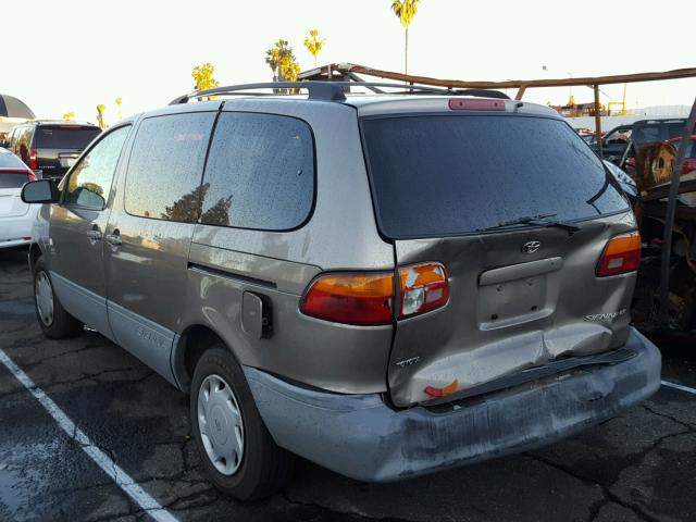 4T3ZF13C8XU115582 - 1999 TOYOTA SIENNA LE GRAY photo 3