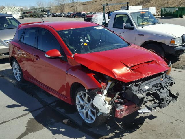 JM1BL1K36B1468664 - 2011 MAZDA SPEED 3 RED photo 1