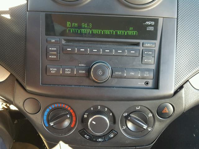 KL1TD5DE1AB120147 - 2010 CHEVROLET AVEO LS 红色 照片 9