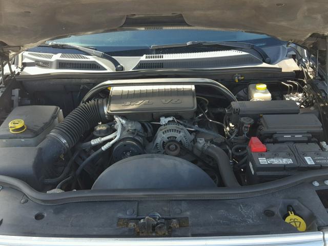 1J8HG48K17C691102 - 2007 JEEP COMMANDER BLACK photo 7