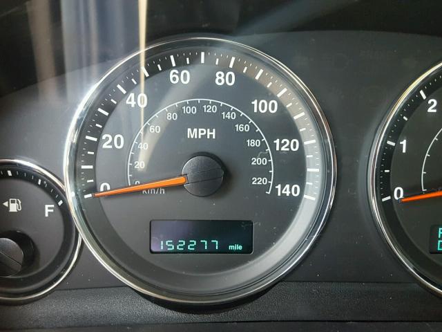 1J8HG48K17C691102 - 2007 JEEP COMMANDER BLACK photo 8