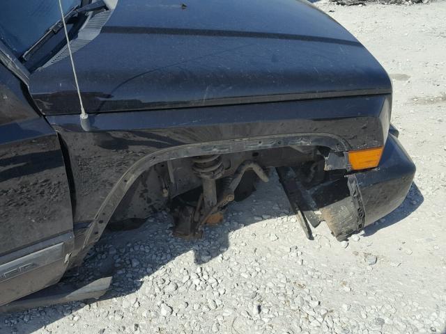 1J8HG48K17C691102 - 2007 JEEP COMMANDER BLACK photo 9