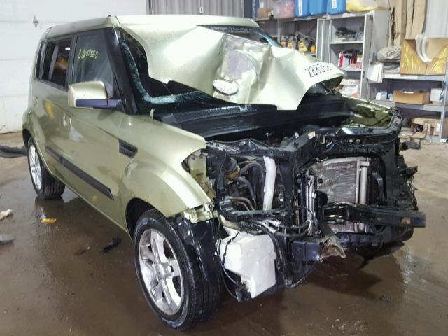 KNDJT2A29A7109282 - 2010 KIA SOUL + GREEN photo 1