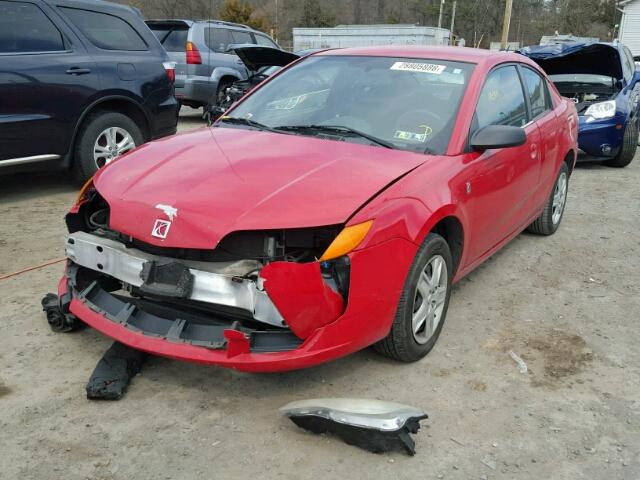 1G8AN15F66Z142375 - 2006 SATURN ION LEVEL RED photo 2