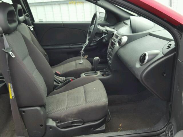 1G8AN15F66Z142375 - 2006 SATURN ION LEVEL RED photo 5