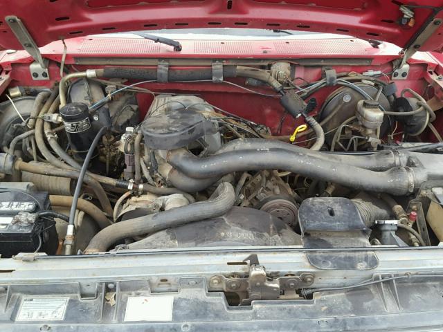 1FTDF15N7LLA86288 - 1990 FORD F150 RED photo 7