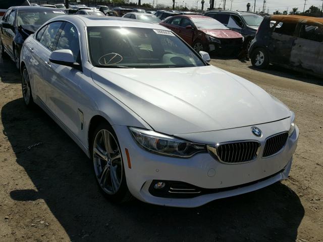 WBA4B1C53GG242711 - 2016 BMW 435 I WHITE photo 1