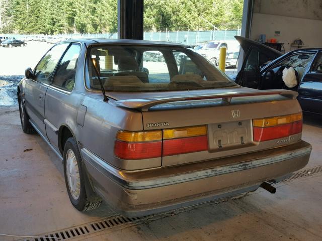 1HGCB7162LA004232 - 1990 HONDA ACCORD EX BROWN photo 3